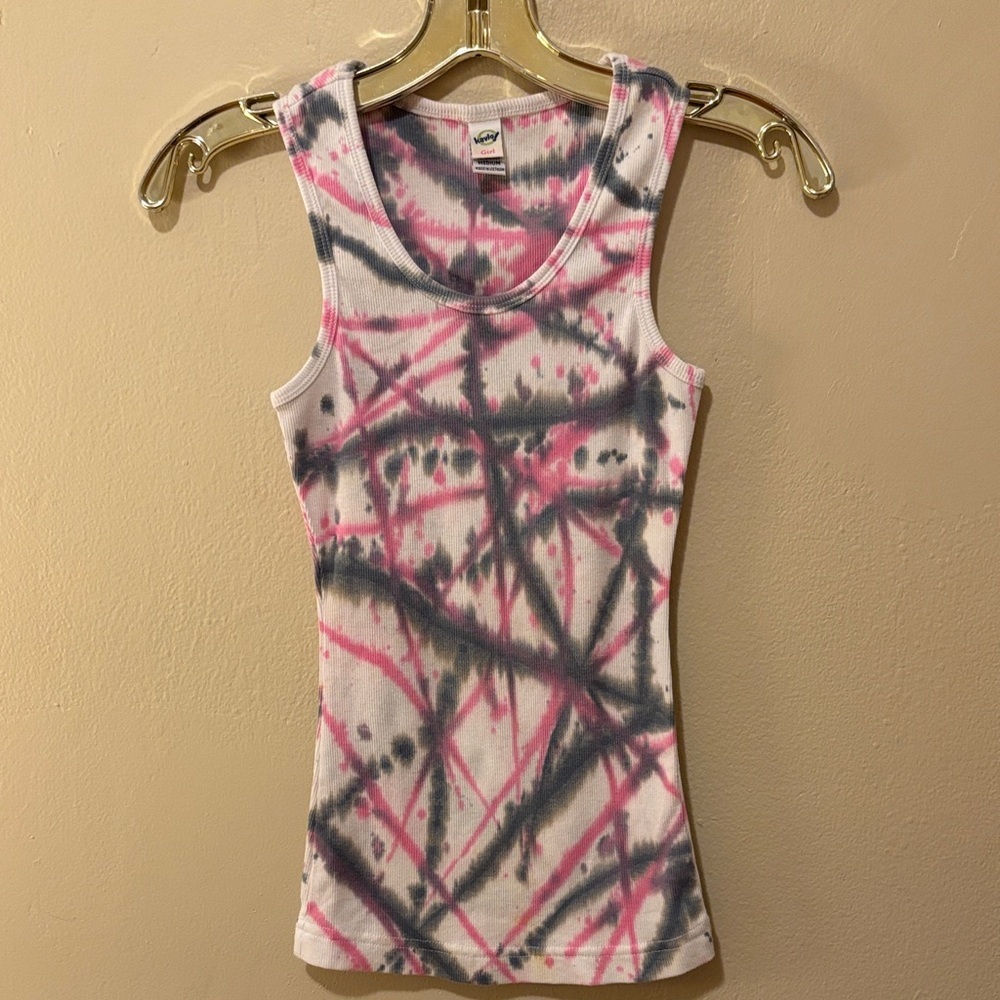 Vibrant Kids Tie-Dye Tank Top